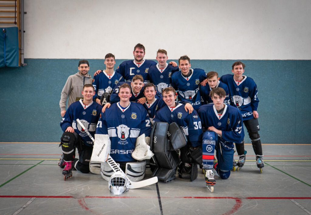 Landesliga-Team Inlineskaterhockey 